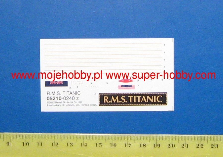 Revell 05210 R.M.S. Titanic 6 Revell 05210 R.M.S. Titanic - Image 6
