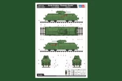 Hobby Boss 82912 Russian Armoured Train -RemoteFun Toys Shop 2781 3 auto downl