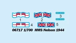Trumpeter 06717 HMS Nelson 1944 12 Trumpeter 06717 HMS Nelson 1944 -RemoteFun Toys Shop 28044 2 auto downl