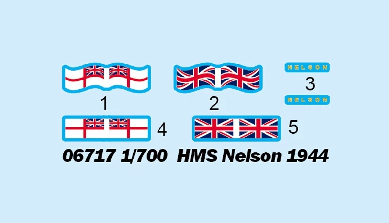 Trumpeter 06717 HMS Nelson 1944 3 Trumpeter 06717 HMS Nelson 1944 - Image 3