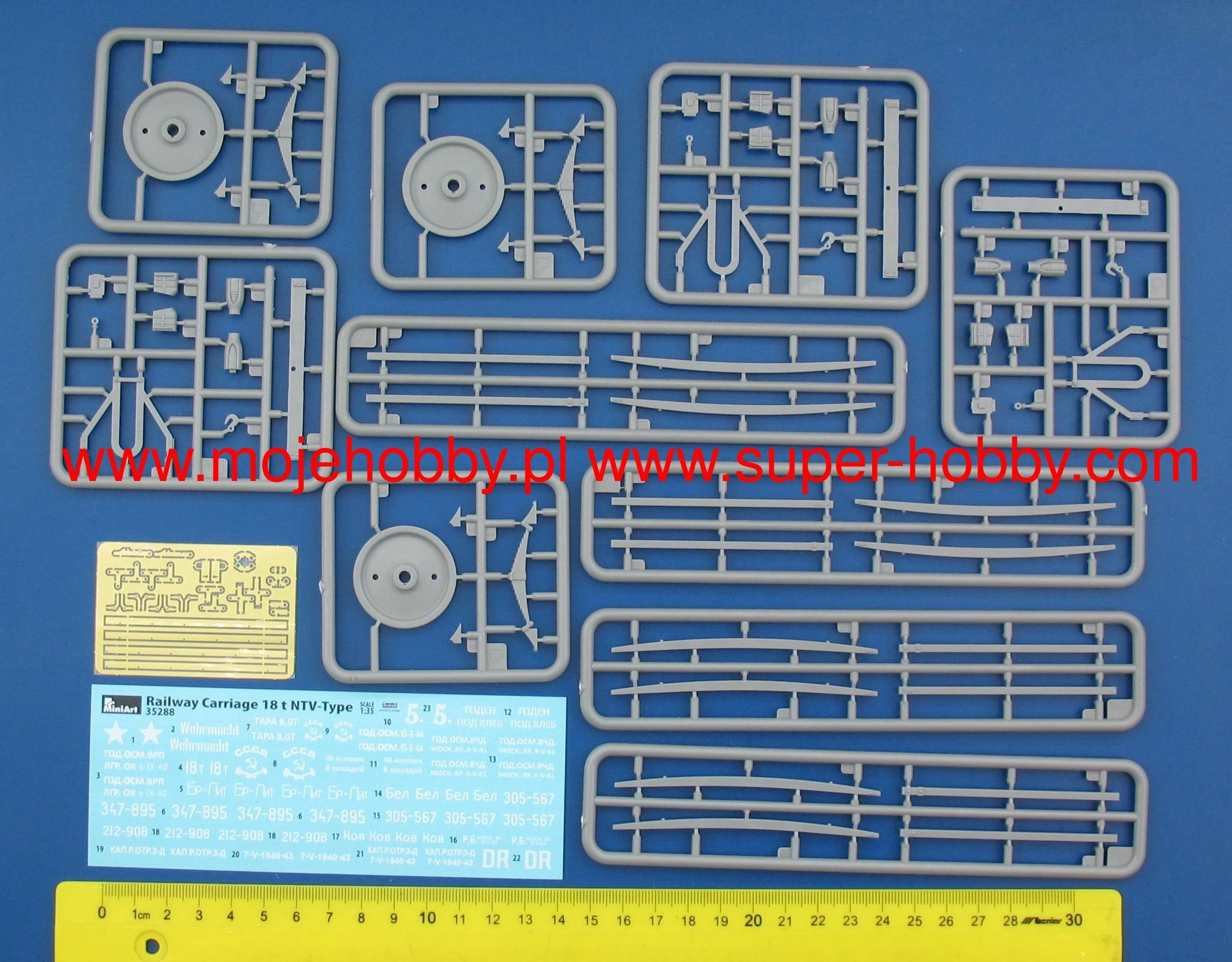 MiniArt 35288 Railway Covered-Goods Wagon 18t ''NTV'' Type 2 MiniArt 35288 Railway Covered-Goods Wagon 18t ''NTV'' Type - Image 2