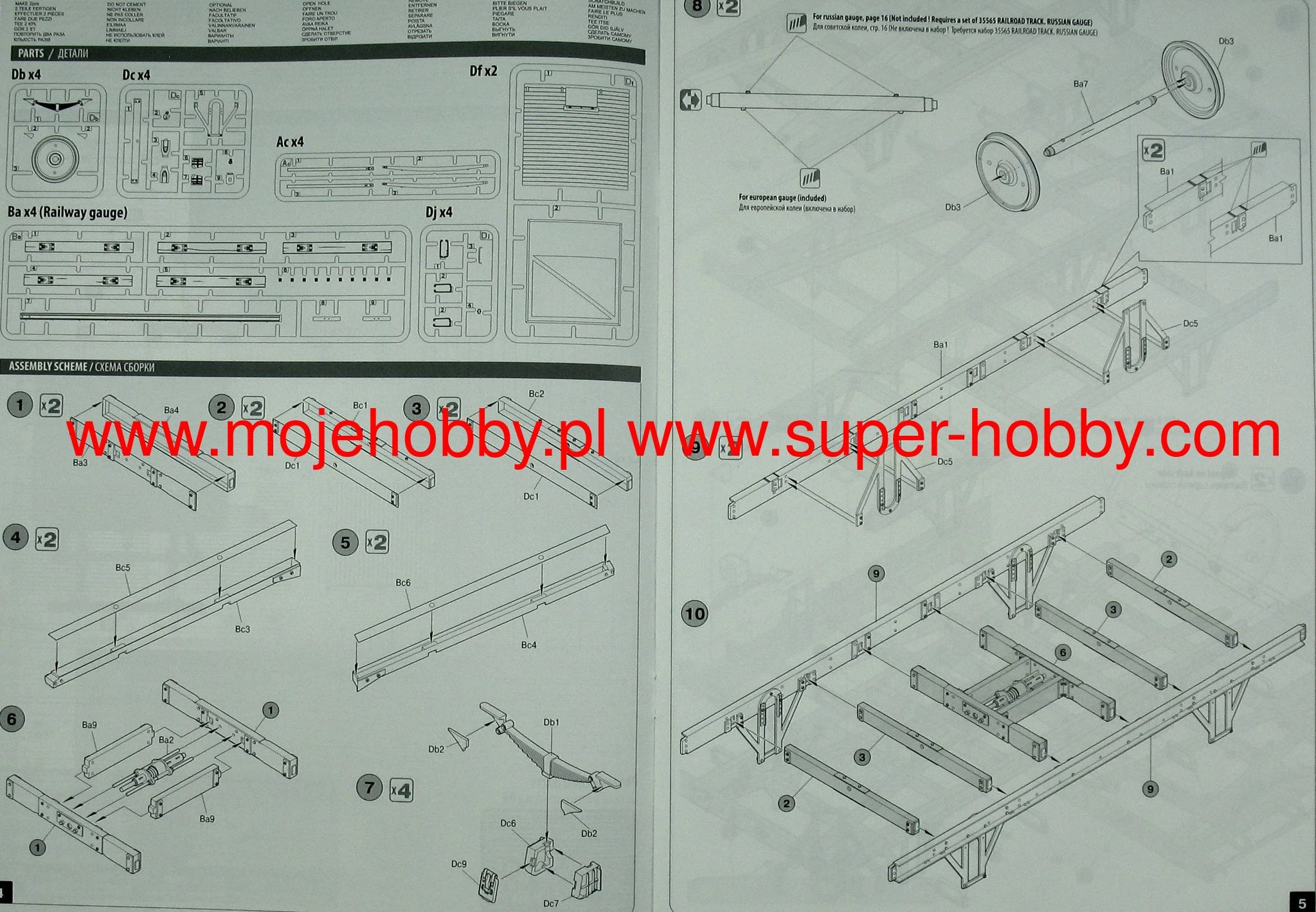 MiniArt 35288 Railway Covered-Goods Wagon 18t ''NTV'' Type 10 MiniArt 35288 Railway Covered-Goods Wagon 18t ''NTV'' Type - Image 10