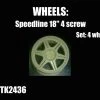 MF-Zone TK2436 Speedline Wheels 6 Spoke 4 Screw
