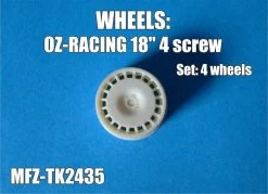 MF-Zone TK2435 OZ-Racing Wheels 4 Screw