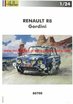 Heller 80700 Renault R8 Gordini 15 Heller 80700 Renault R8 Gordini -RemoteFun Toys Shop 28090 2 hlr80700 1