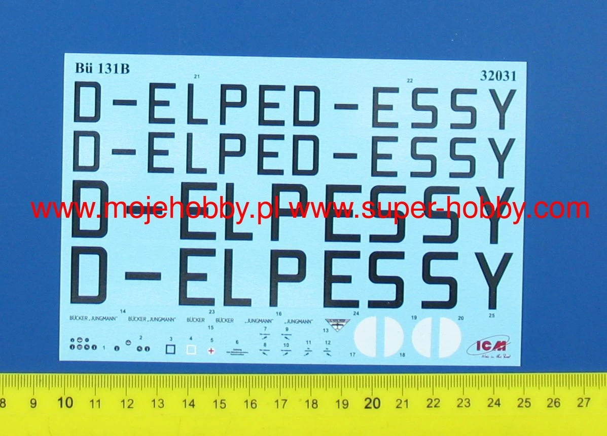 ICM 32031 Bücker Bu-131B German Training Aircraft 2 ICM 32031 Bücker Bu-131B German Training Aircraft - Image 2