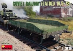 MiniArt 35303 Soviet Railway Flatbed 16,5-18t