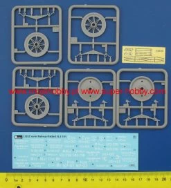 MiniArt 35303 Soviet Railway Flatbed 16,5-18t -RemoteFun Toys Shop 28545 1 mna35303 5