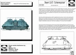 CMK MV028 Schienenpanzer Stayer K 2670 -RemoteFun Toys Shop 2888 1 auto downl
