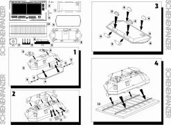 CMK MV028 Schienenpanzer Stayer K 2670 -RemoteFun Toys Shop 2888 2 auto downl