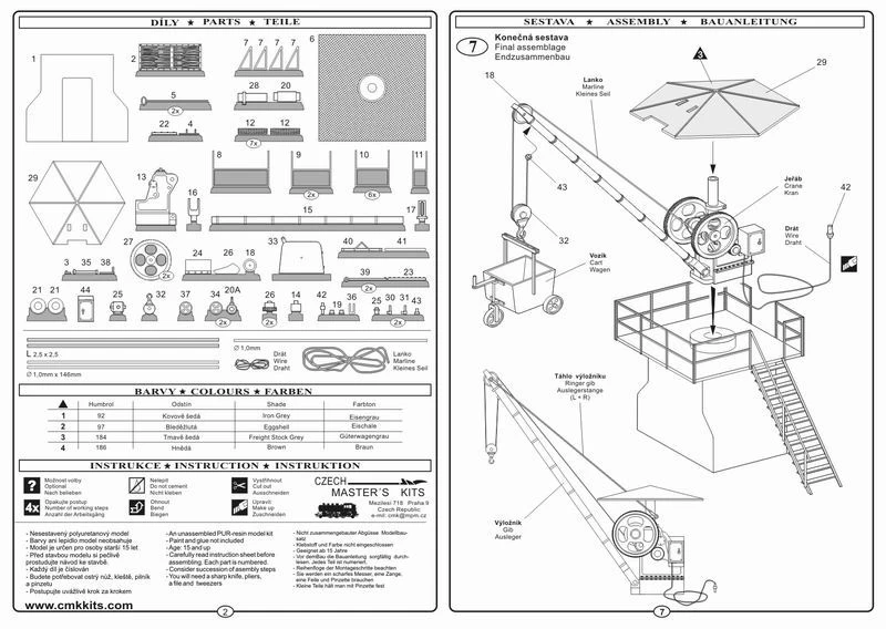 CMK RA033 Kohlenkran DR (Coaling Crane) 4 CMK RA033 Kohlenkran DR (Coaling Crane) - Image 4