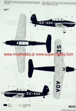 Special Hobby 72409 Arado Ar-96B Captured & Post War -RemoteFun Toys Shop 29340 2 sph72409 7