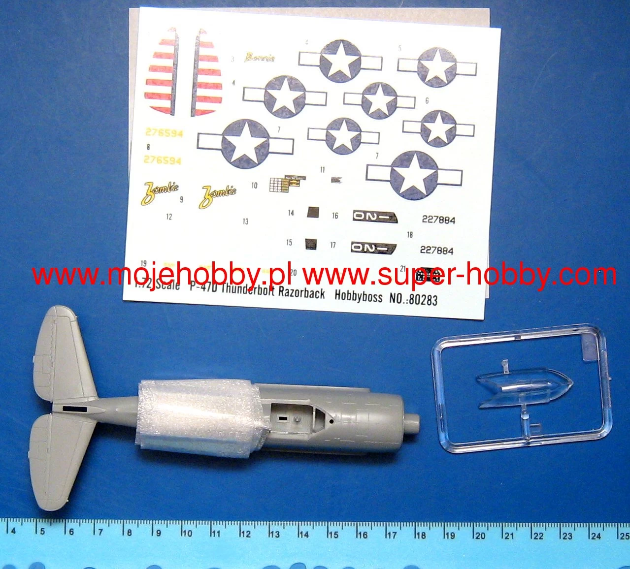 Hobby Boss 80283 P-47D Thunderbolt Razorback 6 Hobby Boss 80283 P-47D Thunderbolt Razorback - Image 6