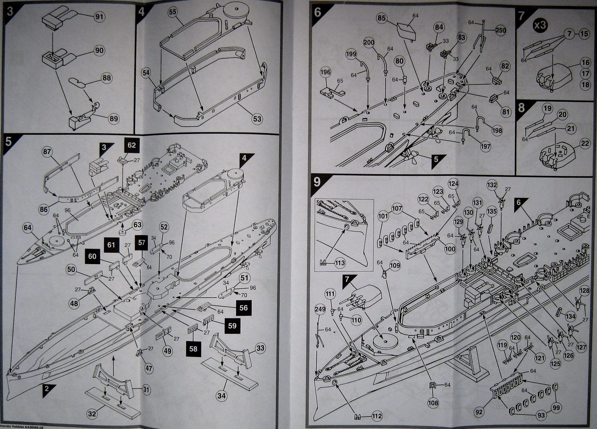 Airfix 50069 HMS Belfast 7 Airfix 50069 HMS Belfast - Image 7