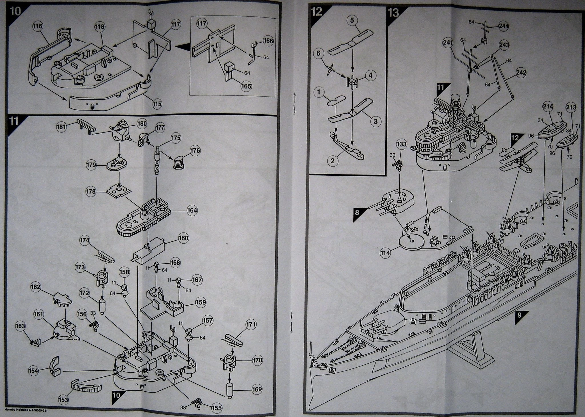 Airfix 50069 HMS Belfast 8 Airfix 50069 HMS Belfast - Image 8