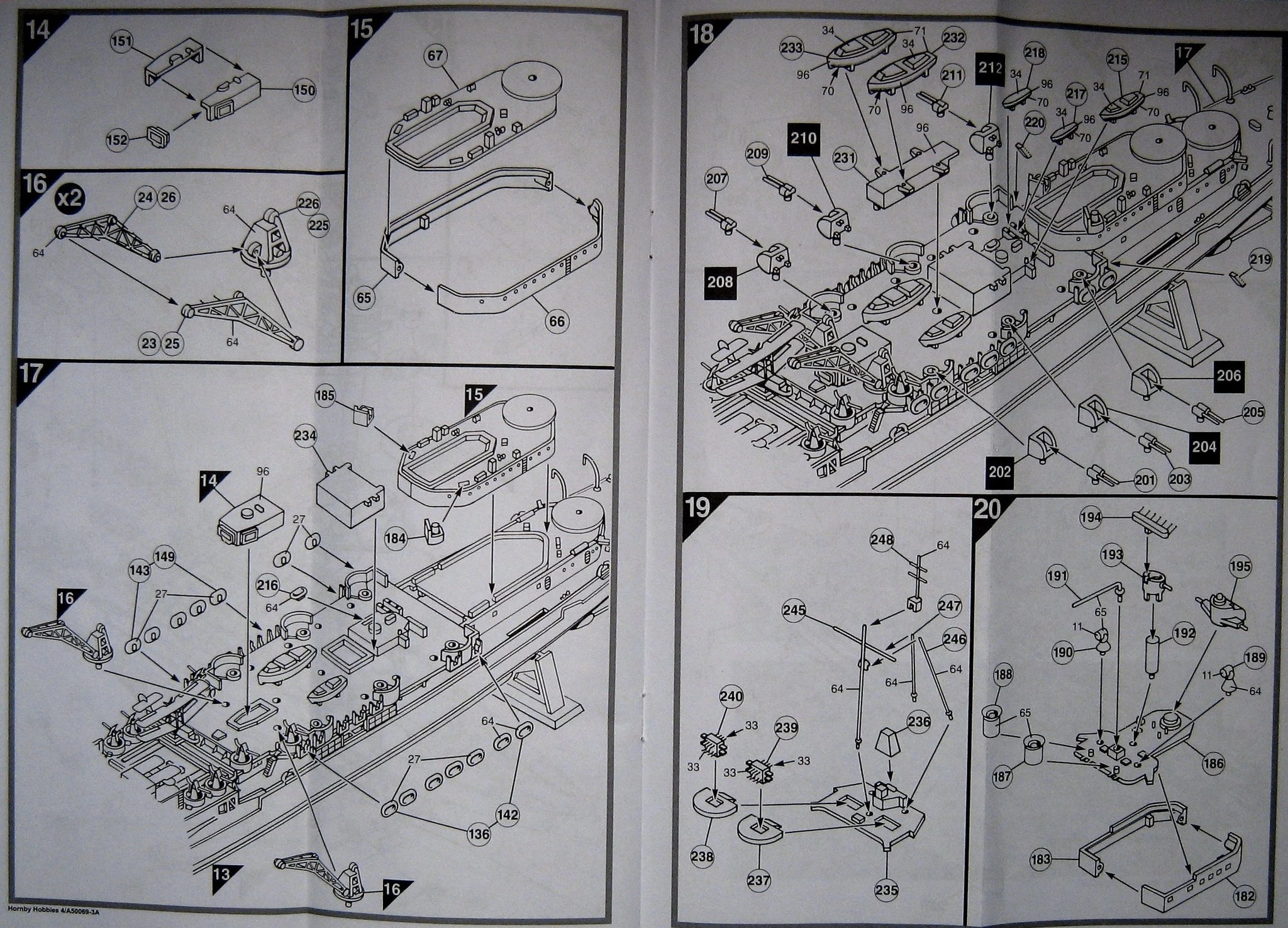 Airfix 50069 HMS Belfast 9 Airfix 50069 HMS Belfast - Image 9
