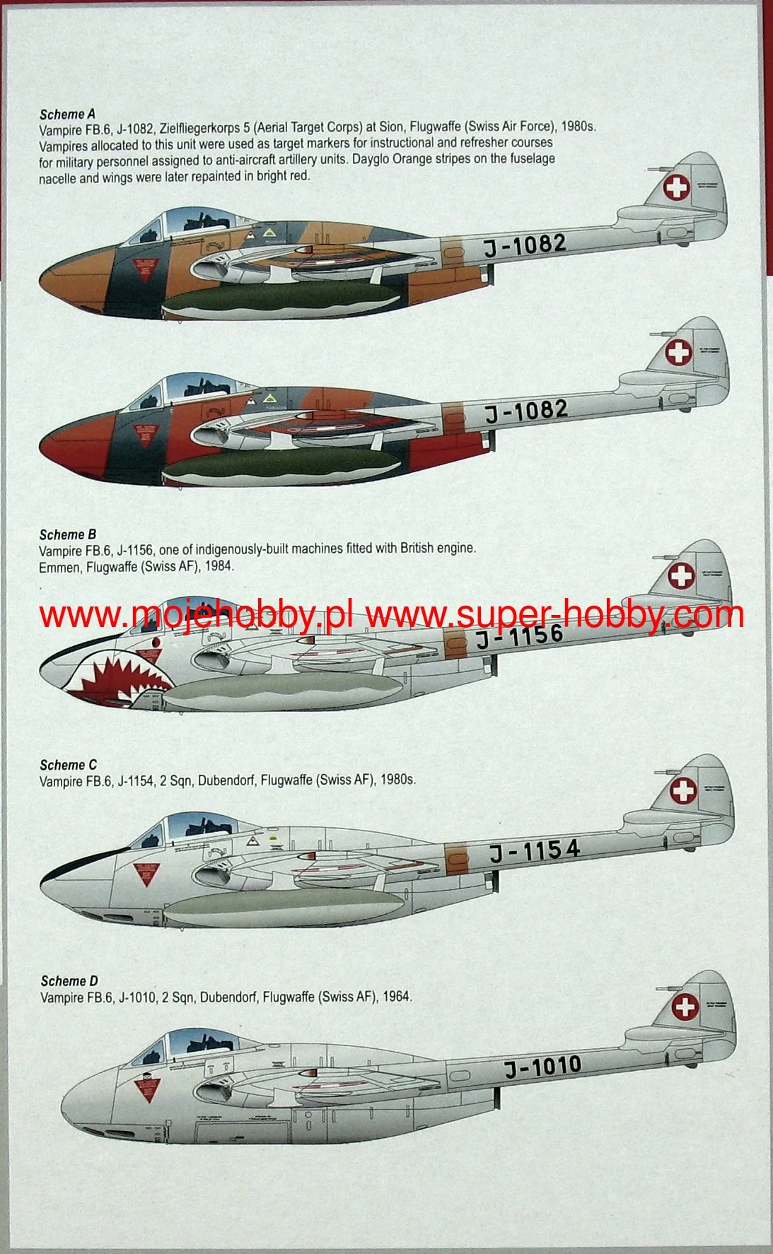 Special Hobby 72391 DH.100 Vampire 6 "Pinocchio Nose" 4 Special Hobby 72391 DH.100 Vampire 6 "Pinocchio Nose" - Image 4