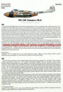 Special Hobby 72391 DH.100 Vampire 6 "Pinocchio Nose" 13 Special Hobby 72391 DH.100 Vampire 6 "Pinocchio Nose" -RemoteFun Toys Shop 29372 2 sph72391 2