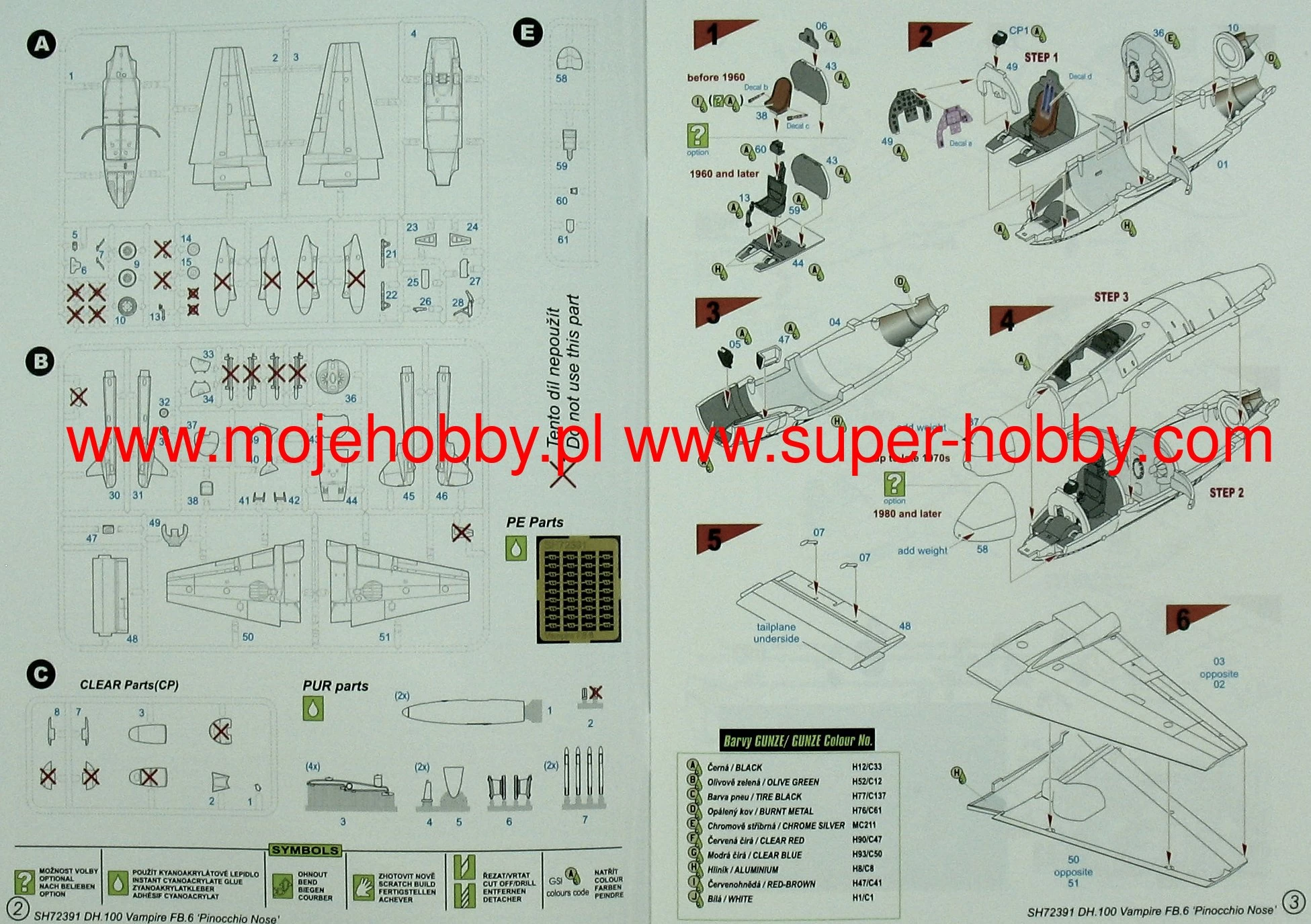 Special Hobby 72391 DH.100 Vampire 6 "Pinocchio Nose" 6 Special Hobby 72391 DH.100 Vampire 6 "Pinocchio Nose" - Image 6