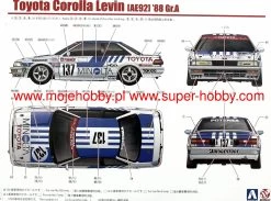 Beemax 24010 Toyota Corolla Levin [AE92] 88' Gr.A -RemoteFun Toys Shop 29382 2 bee 24010 10