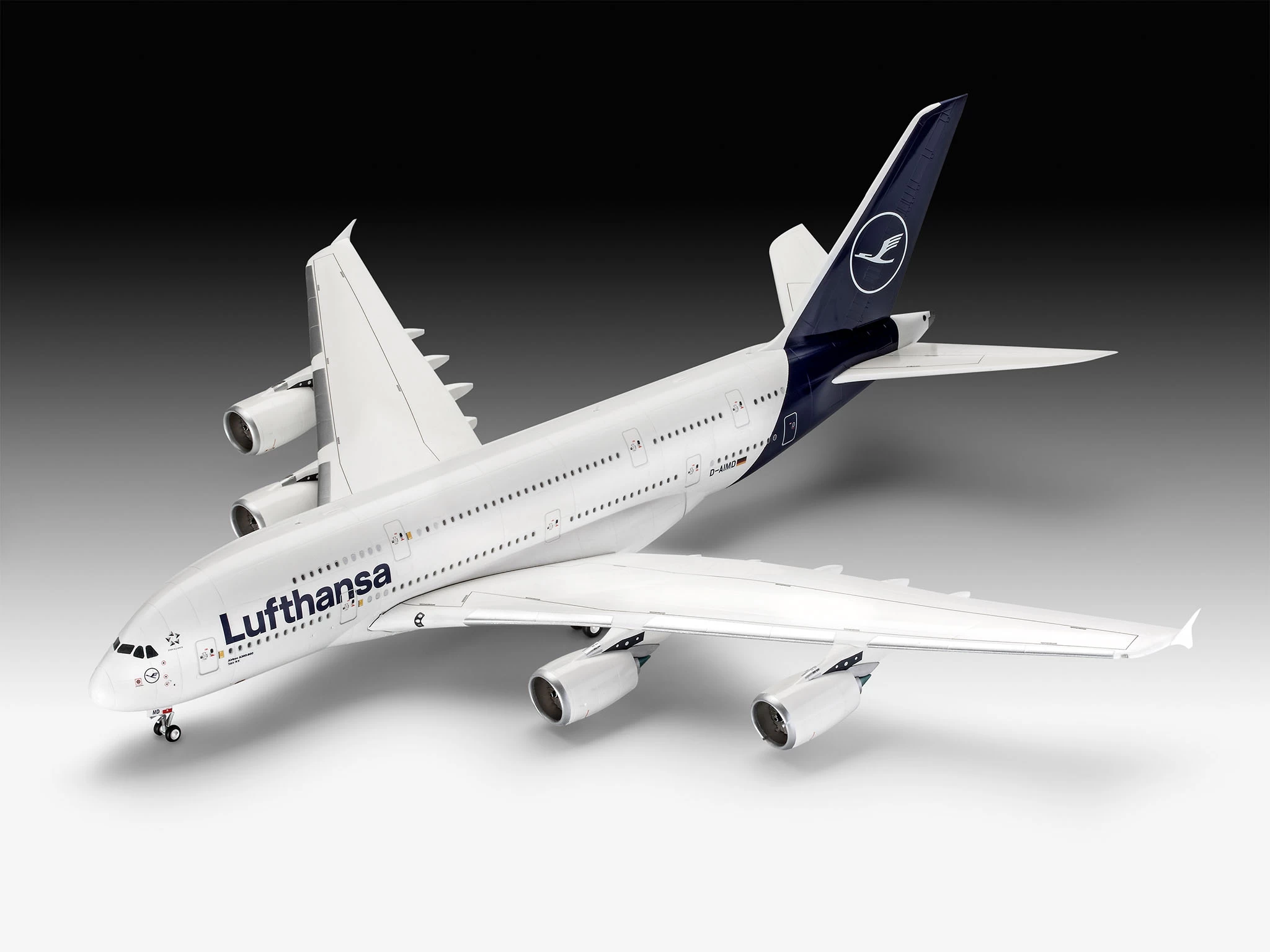 Revell 03872 Airbus A380-800 Lufthansa "New Livery" 2 Revell 03872 Airbus A380-800 Lufthansa "New Livery" - Image 2