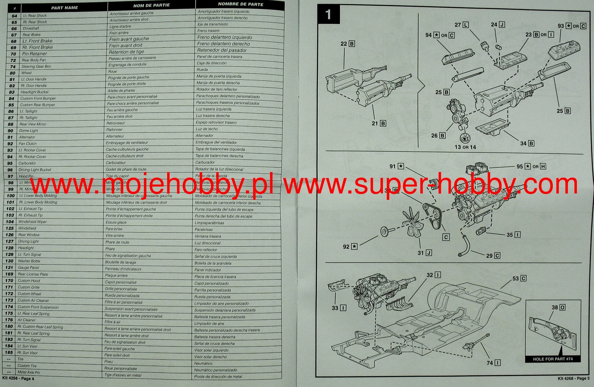 Monogram 4268 '70 Plymouth Hemi Cuda 2n1 10 Monogram 4268 '70 Plymouth Hemi Cuda 2n1 - Image 10