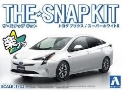 Aoshima 05416 Toyota Prius (White) - SNAP KIT