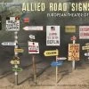MiniArt 35608 Allied Road Signs WWII. European Theatre Of Operations