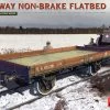 MiniArt 39004 Railway Non-brake Flatbed 16,5t