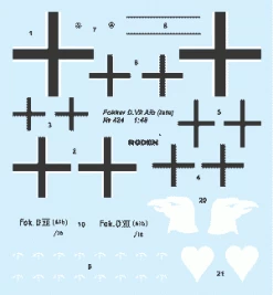 Roden 424 Fokker D.VII (Alb.late) -RemoteFun Toys Shop 3114 3 auto downl 1