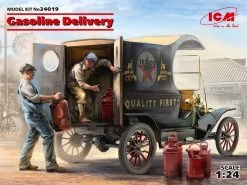 ICM 24019 Gasoline Delivery, Model T 1912 Delivery Car With American Gasoline Loaders