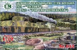 UM MT 644 ARMORED TRAIN OF THE 27TH-DIVISION 1-"VICTORY", 2-"FOR THE MOTHERLAND SPECIAL PRE ORDER OFFER MAY.