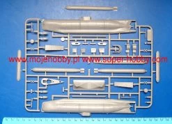 ICM S007 German IIWW Midget Submarine U-Boot Type XXVIIB Seehund (late) -RemoteFun Toys Shop 3280 1 icmS007 1