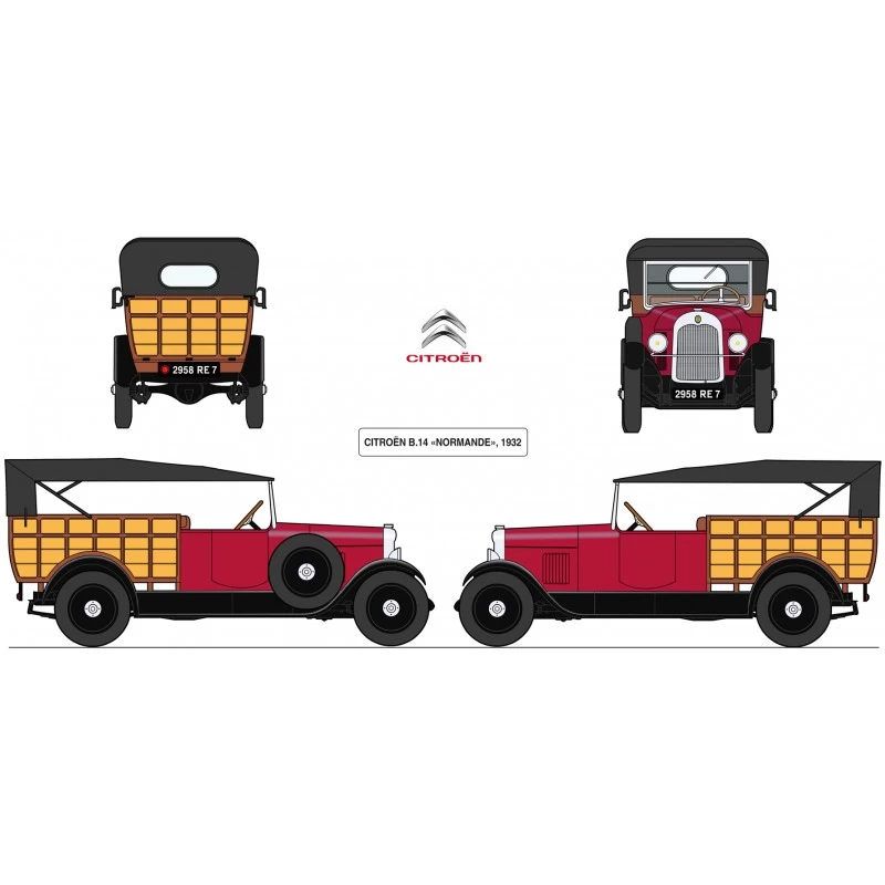 Heller 80729 Citroën B14 Normandie 2 Heller 80729 Citroën B14 Normandie - Image 2