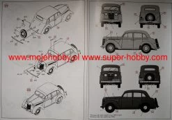 ICM 35479 Moskvitch-401-420 Saloon, Soviet Passenger Car -RemoteFun Toys Shop 3365 2 icm35479 4