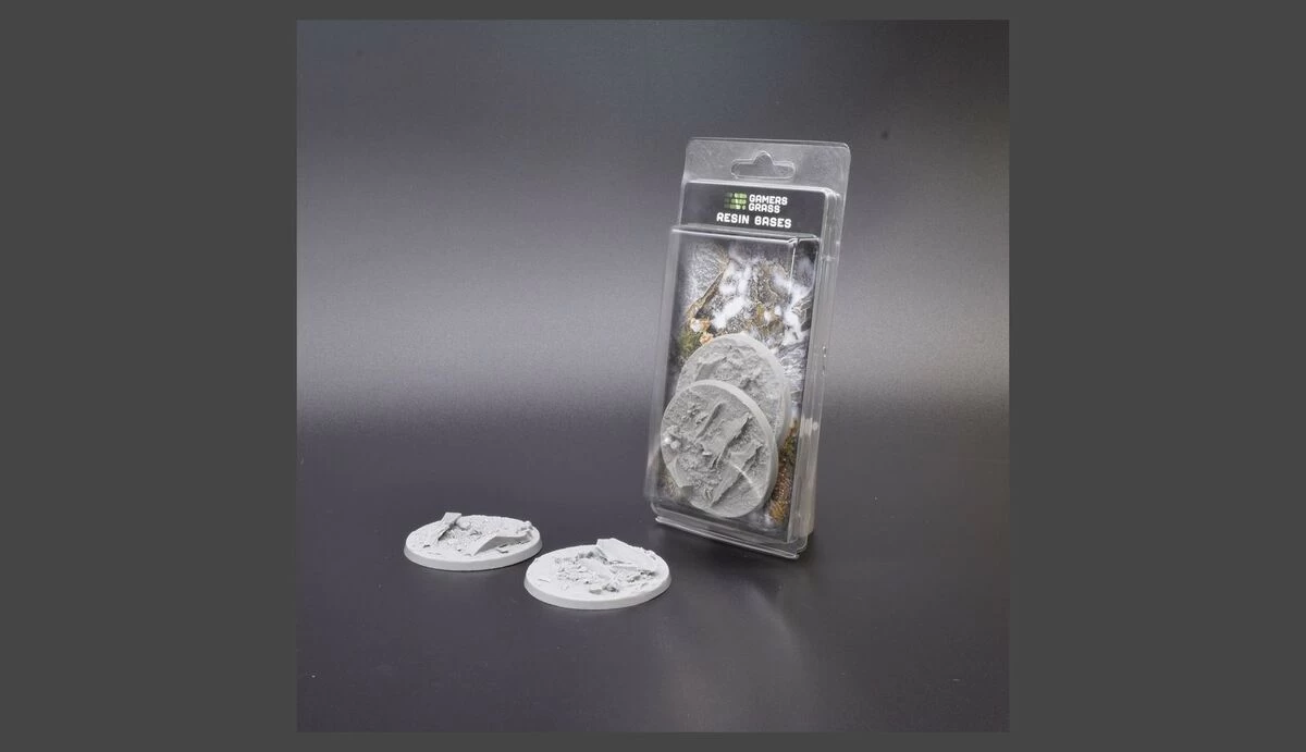 GamersGrass GGRB-RFR60 Rocky Fields Resin Bases Round 60mm (x2) 1 GamersGrass GGRB-RFR60 Rocky Fields Resin Bases Round 60mm (x2)