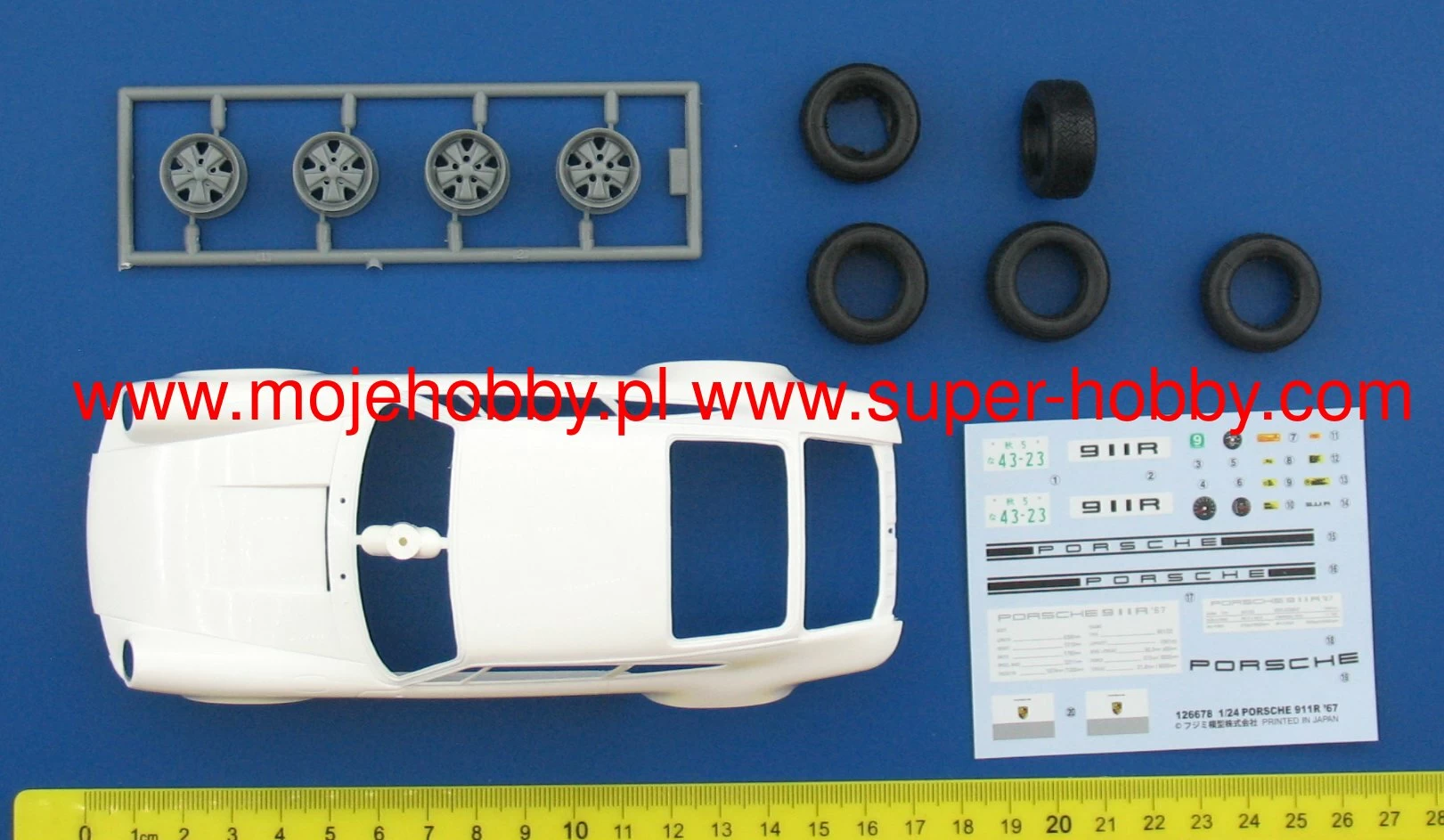 Fujimi 126678 Porsche 911R Coupe '67 2 Fujimi 126678 Porsche 911R Coupe '67 - Image 2