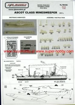 AJM Models 700-001 Ascot Class Minesweeper -RemoteFun Toys Shop 35053 2 AJD 700 001 1
