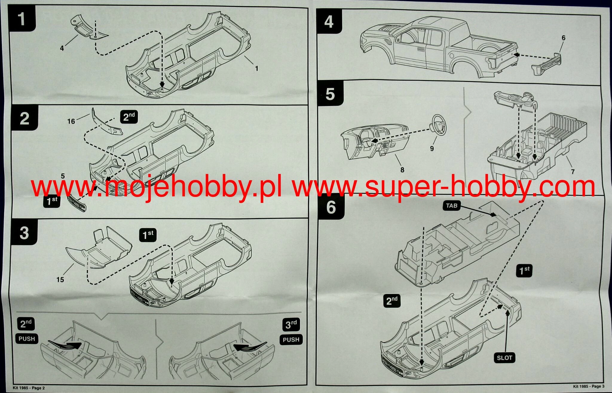 Monogram 1985 Ford F-150 2017 Raptor - SnapTite 5 Monogram 1985 Ford F-150 2017 Raptor - SnapTite - Image 5