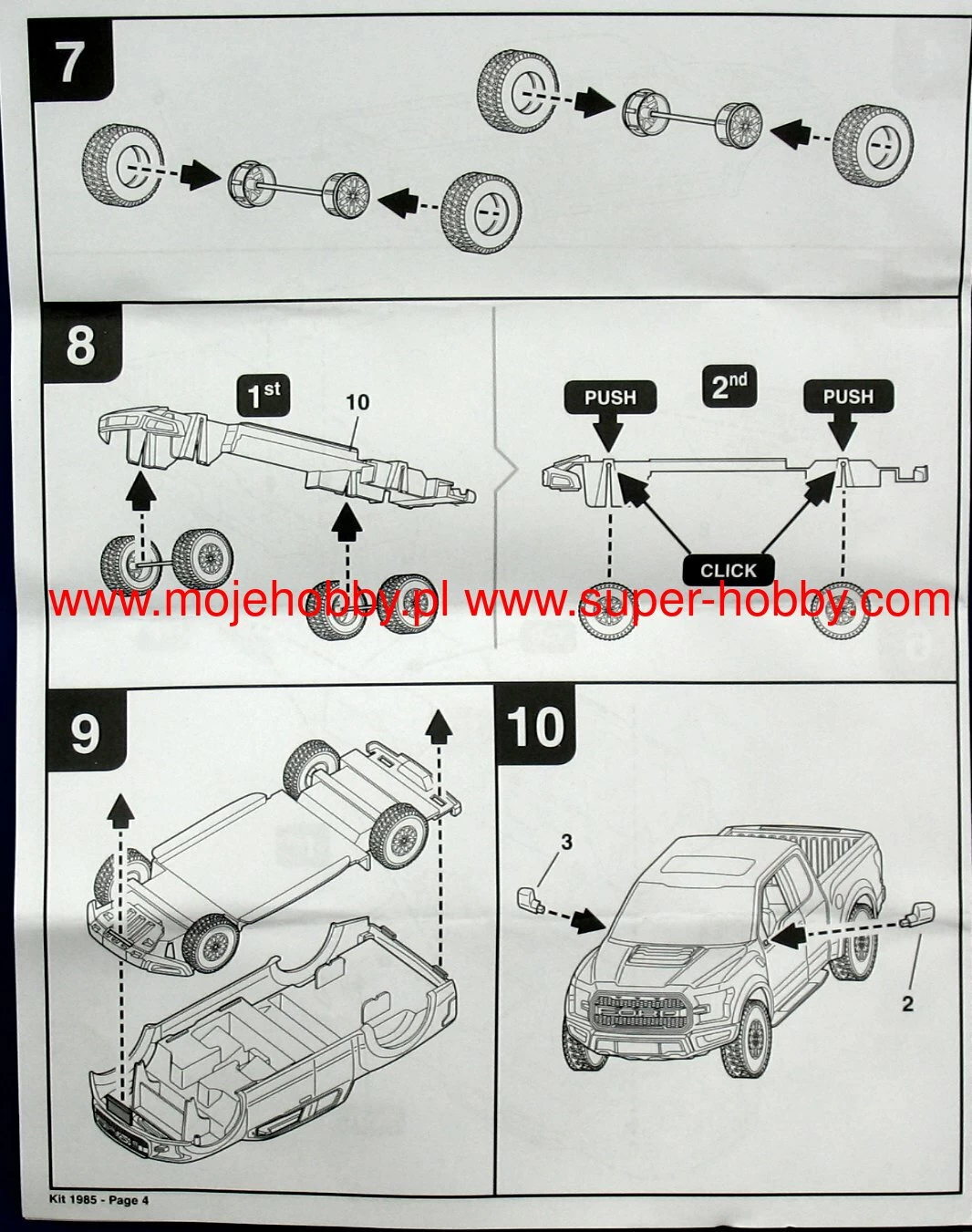Monogram 1985 Ford F-150 2017 Raptor - SnapTite 6 Monogram 1985 Ford F-150 2017 Raptor - SnapTite - Image 6