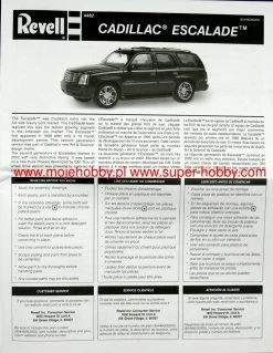 Monogram 4482 Cadillac Escalade 16 Monogram 4482 Cadillac Escalade -RemoteFun Toys Shop 35054 2 MON4482 1