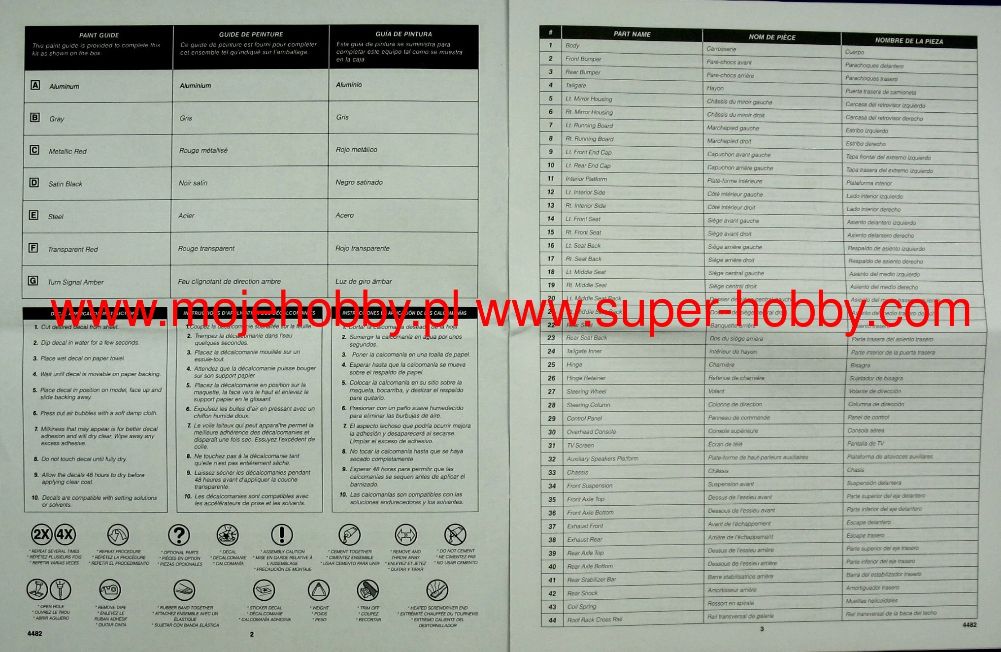 Monogram 4482 Cadillac Escalade 8 Monogram 4482 Cadillac Escalade - Image 8