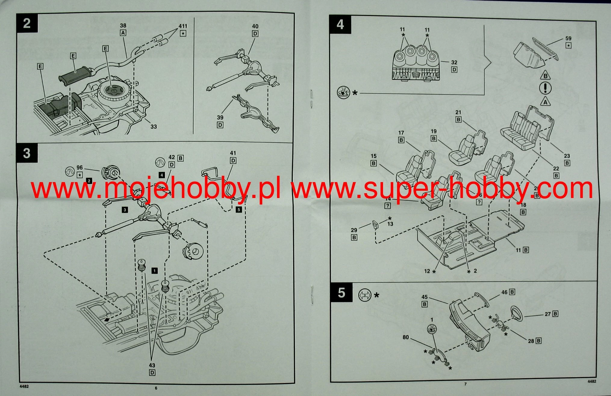 Monogram 4482 Cadillac Escalade 10 Monogram 4482 Cadillac Escalade - Image 10