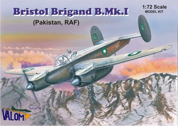 Valom 72081 Bristol Brigand B.Mk.I (Pakistan, RAF) British Light And Fast Bomber 1 Valom 72081 Bristol Brigand B.Mk.I (Pakistan, RAF) British Light And Fast Bomber