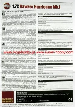 Airfix 01010A Hawker Hurricane Mk.I -RemoteFun Toys Shop 35393 2 afx01010A 2