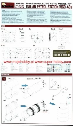 MiniArt 35620 Italian Petrol Station 1930-40s -RemoteFun Toys Shop 35607 2 mna35620 1