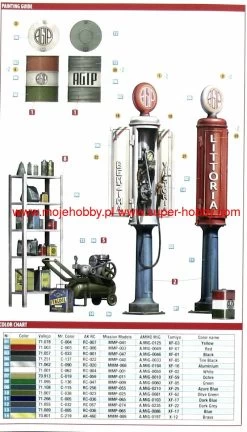 MiniArt 35620 Italian Petrol Station 1930-40s -RemoteFun Toys Shop 35607 2 mna35620 3