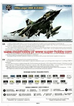 Modelsvit 72063 Mirage III EA/EBR -RemoteFun Toys Shop 35656 2 MSV72063 1