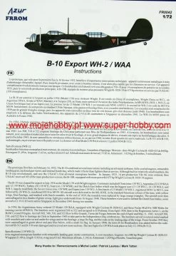 Azur FR042 B-10 Export WH-2/ WAA -RemoteFun Toys Shop 35656 2 azuFR042 1