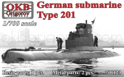 OKB Grigorov N700123 German Submarine Type 201